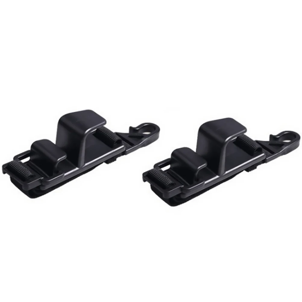 

2Pcs Car Hooks ABS Polypropylene Multi functional Storage Tote Bag Seat Hanger Space Saving HeadrestHooks Vehicle Accessories