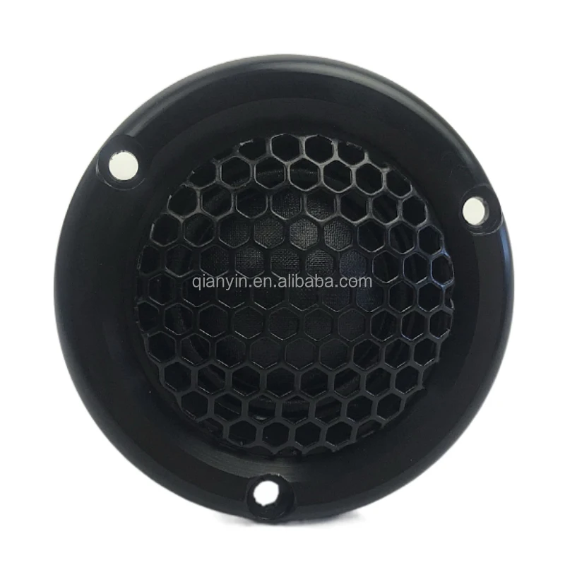 (TW-017) 60mm 4ohm 20w High-quality Aluminum 28-core silk Car Audio Tweeters Speaker With Grill(1pcs speaker)