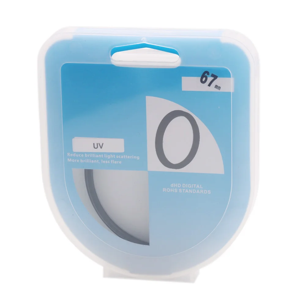Супертонкий Универсальный цифровой УФ-фильтр для защиты объектива 37/39/40.5/43/46/49/52/55/58/62/67/72/77/82/86/95/105 мм