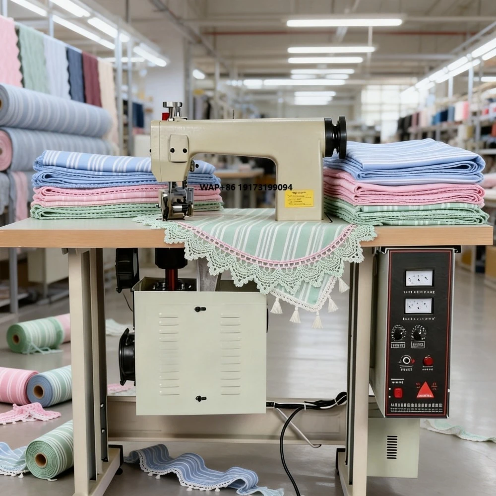 

High-power Ultrasonic Lace Machine Ultrasonic Sewing Polyester Fabric for Non-Woven Fabric Welding and Cutting
