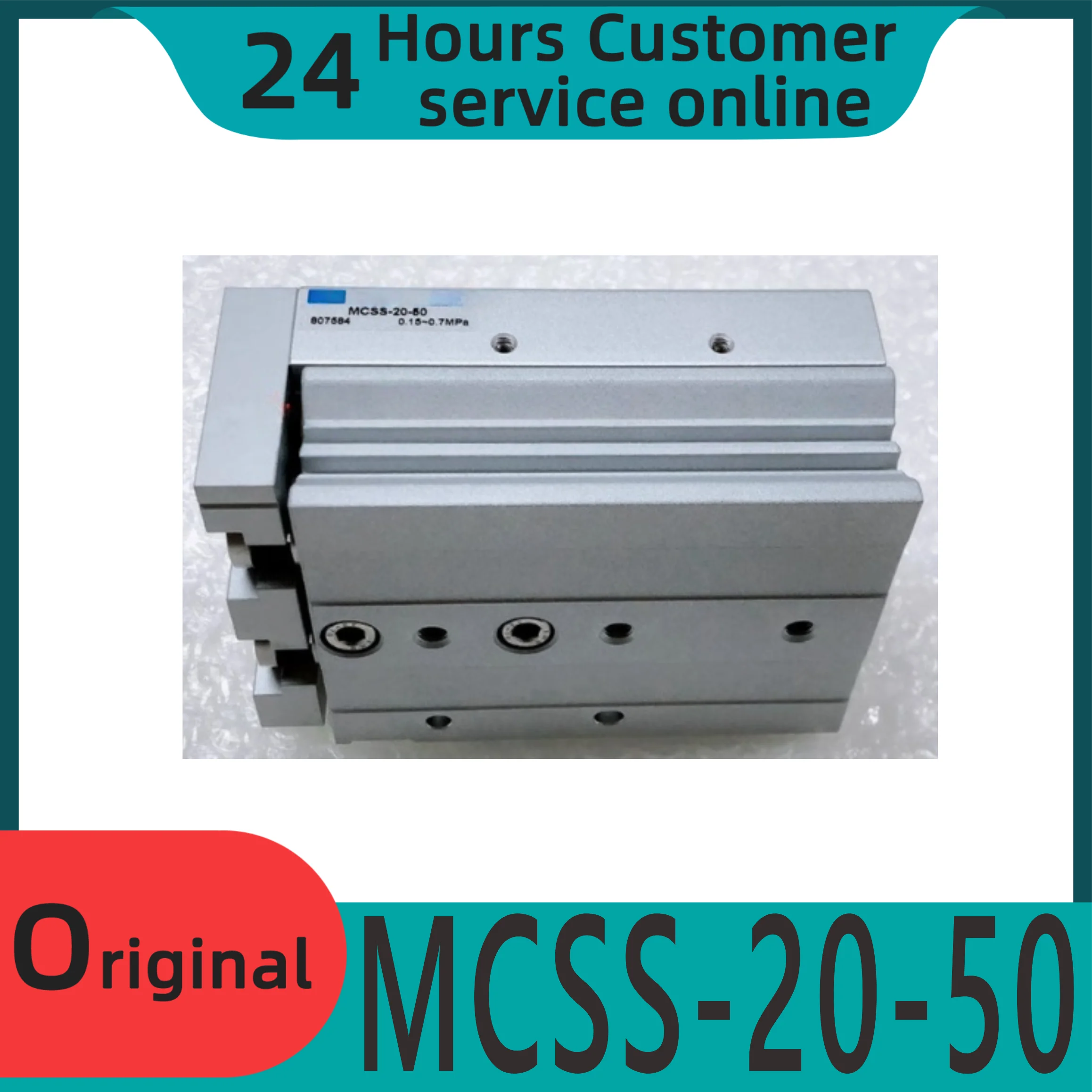 

Brand new original slide table cylinder MCSS-20-50-HL MCSS-20-50 MCSS-20L-50