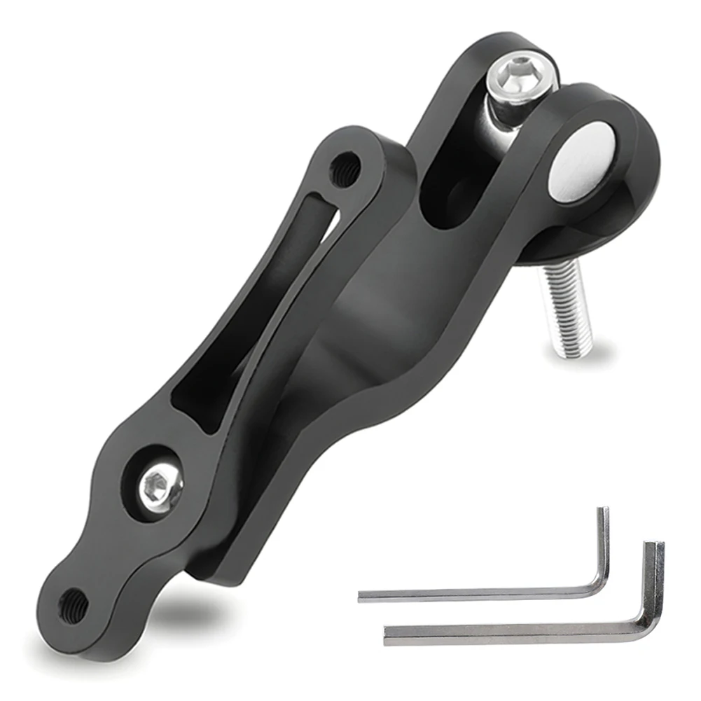 

Bike Water Bottle Holder Mount Adapter Aluminum Alloy Cycling Water Bottle Mount Adapter Adjustable Angle for Outdoor Riding