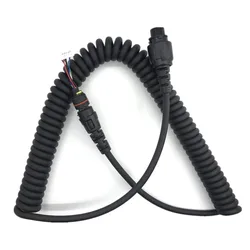 Walkie-talkie Microphone Speaker Cable 10-Pin Connector For SM16A1 Hytera MD650 MT680 MD782 MD788G MD786 MD785G RD982 Radio Cord