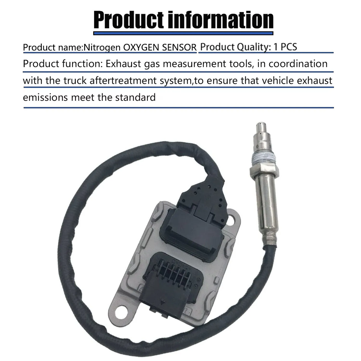 SNS771 New Front Nox Sensor 55500841 55496922 For Chevrolet Colorado GMC Canyon 2.8 Turbo DIESE 2016 2017 2018 2019 55495040
