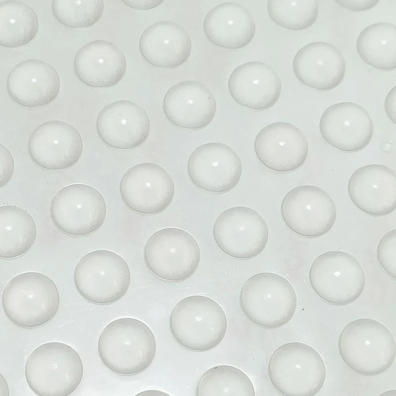 10 個自己粘着ラウンドシリコーンゴムバンパーソフト透明アンチスリップキーボードライザー足パッドダンパー