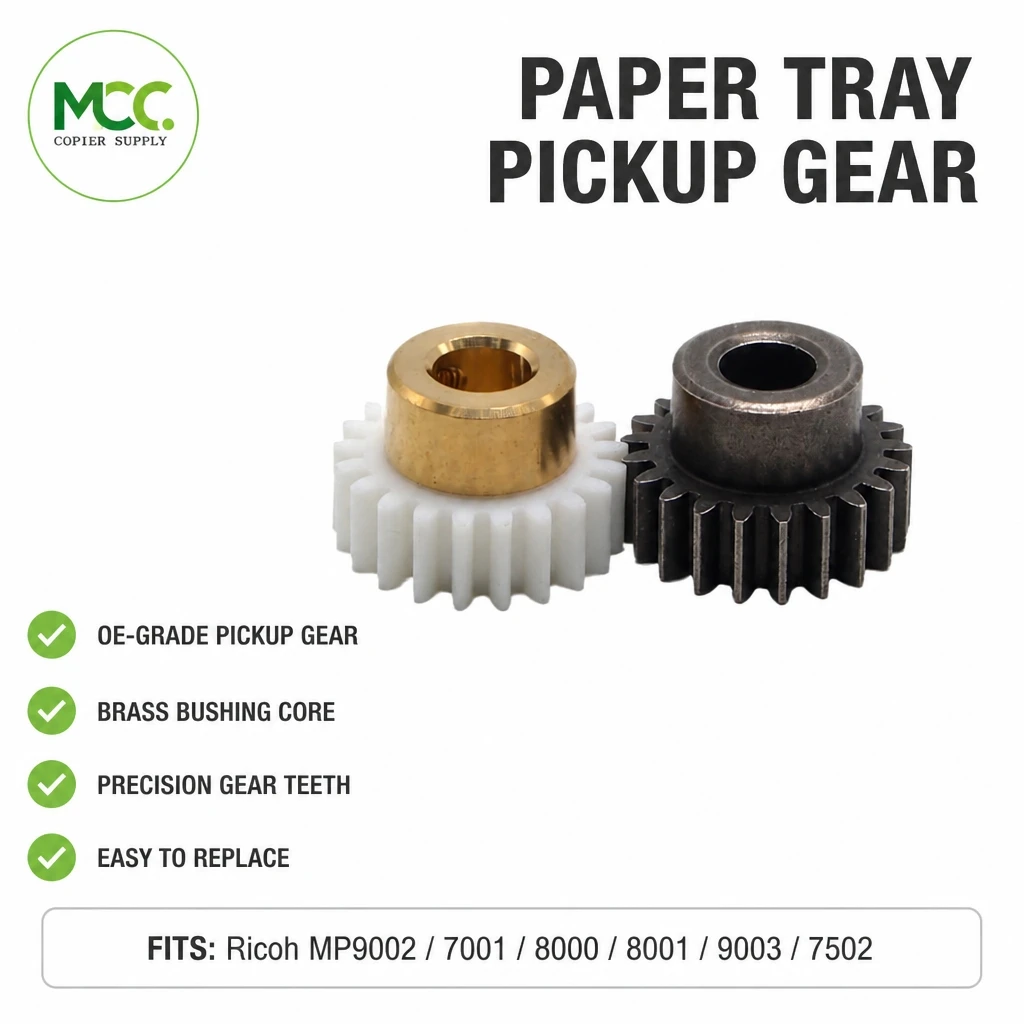 Original Paper Feed Assembly Pickup Gear for Ricoh MP7502 8000 8001 9002 9003 7001