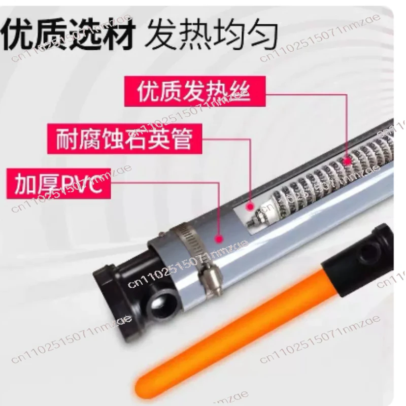 

Alkali Heating Pipe Industrial Electroplating Bath Quartz Liquid Heater Anti-corrosion Electric Heating Pipe Acid