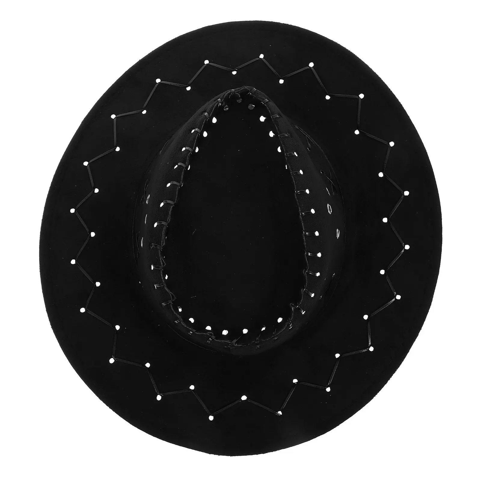 

Kids Cowboy Hat 1 Piece Cute Western Style Sun Protection Party Wear Unisex Costume Accessory for Children Dress Up Game Event