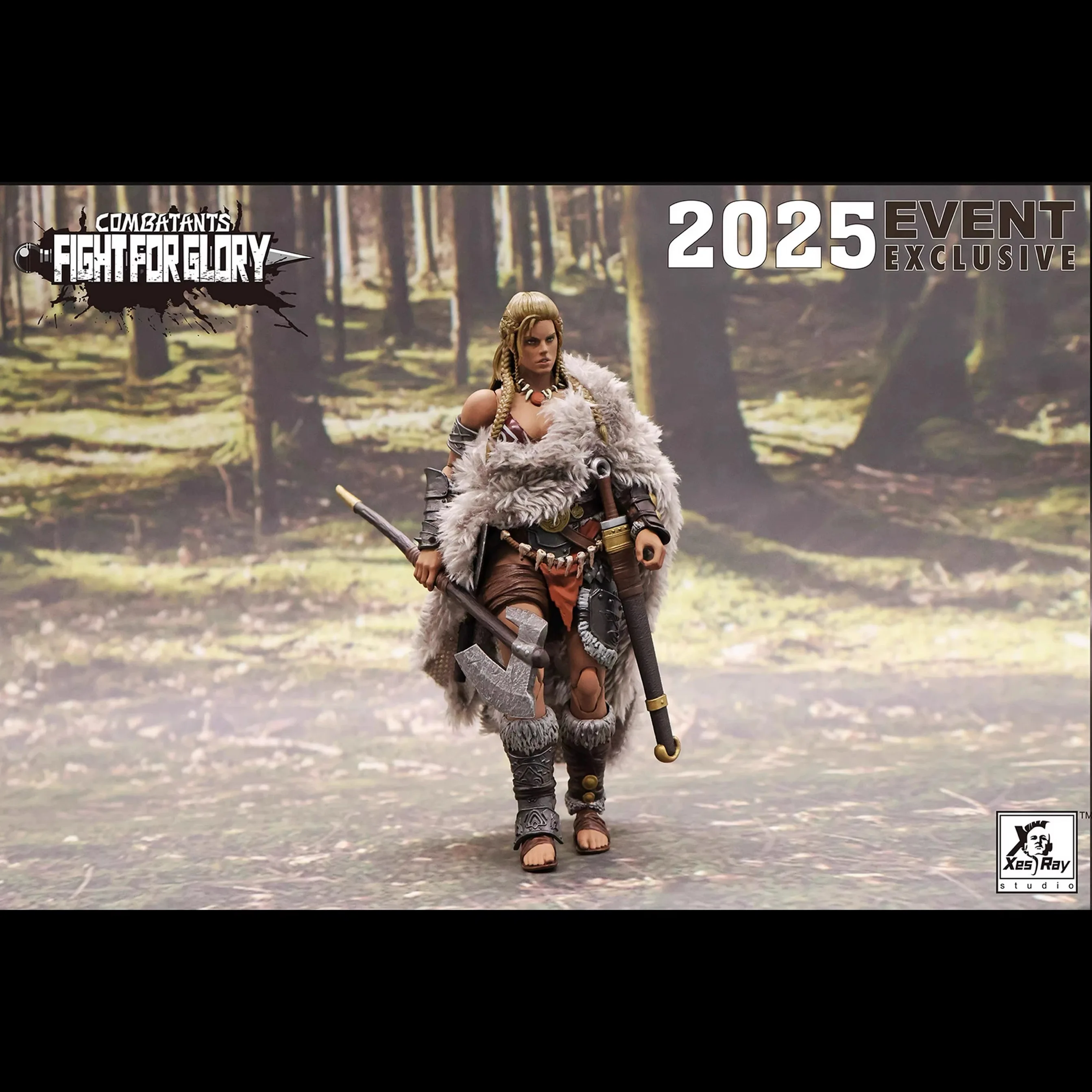 2025 Xesray Fight For Glory 1/12 Action Figure Combatentes Evento