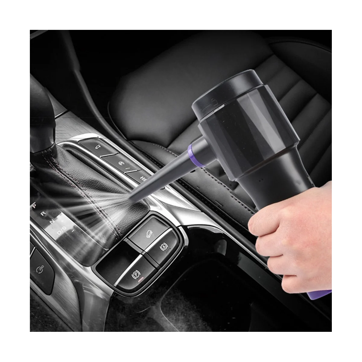 2 in 1 Wireless Car Vacuum Cleaner Handheld Dust Catcher Portable Multifunctional Blowing Suction for Car Home Office