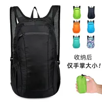 15L Lightweight Portable Foldable Waterproof Backpack Folding Bag Ultralight Outdoor Pack for Women Men Travel Hiking