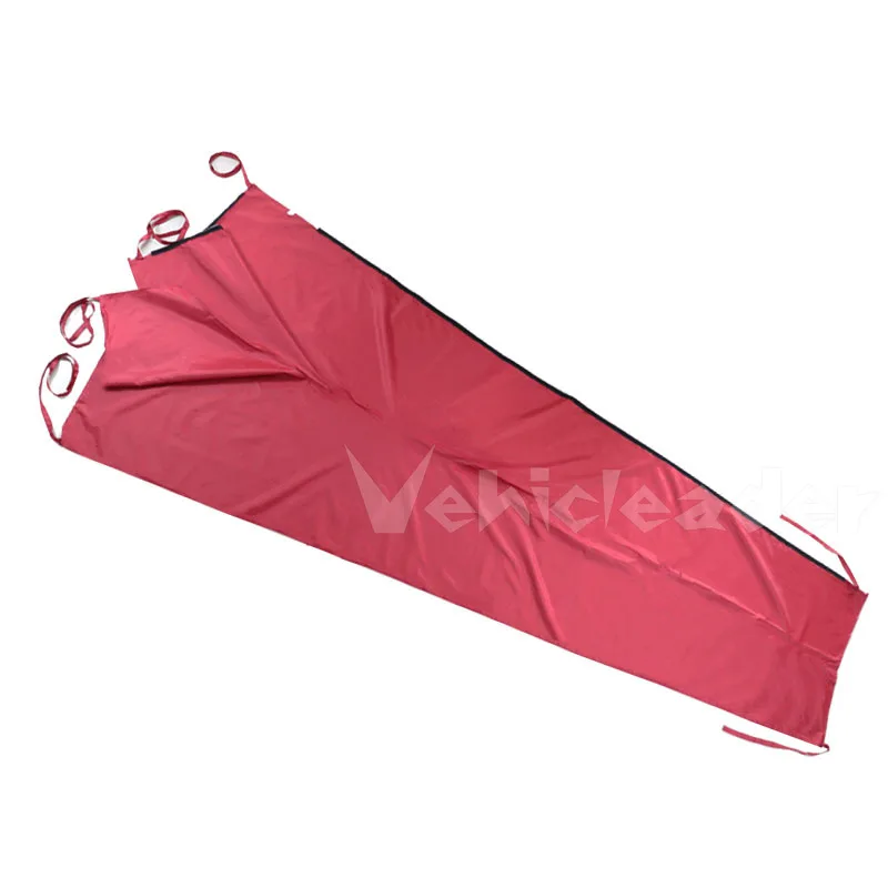 210D Waterproof Boat Cover Red for 8-13Ft Mainsail Boom Cover Boat Sail Cover Anti UV Sunshade Dustproof Boom Sail