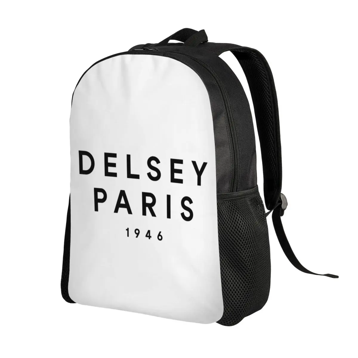 Custom DELSEYS Travel Backpack Men Women School Laptop Bookbag College Student Daypack Bags