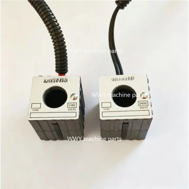 Pilot Safety Lock Solenoid Valve Coil, Universal Hydraulic Component for Construction Machinery Excavator