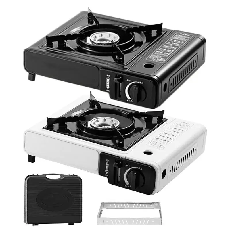 

Camping Gas Stove Gas tank furnace with windproof ring High Firepower Outdoor Portable Cassette Burner for Picnic Hiking