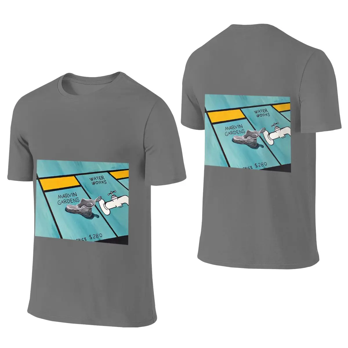 Marvin Gardens Versatile Reversible T-shirt Salt-Style Vibe Sun Protection Basic Tee