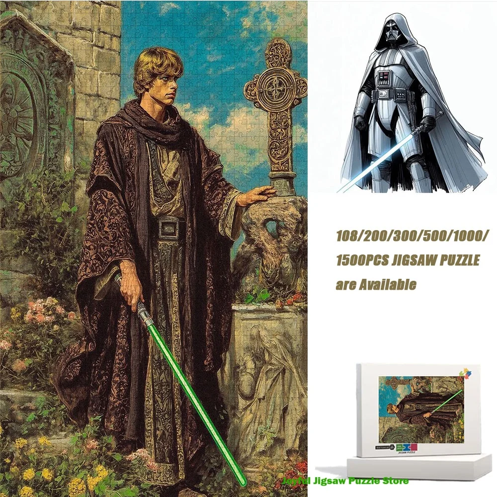 

Star Wars Pattern Jigsaw Puzzle Relaxing Decompression Toy Learning Educational Game Premium Gift for Holiday Birthday Party