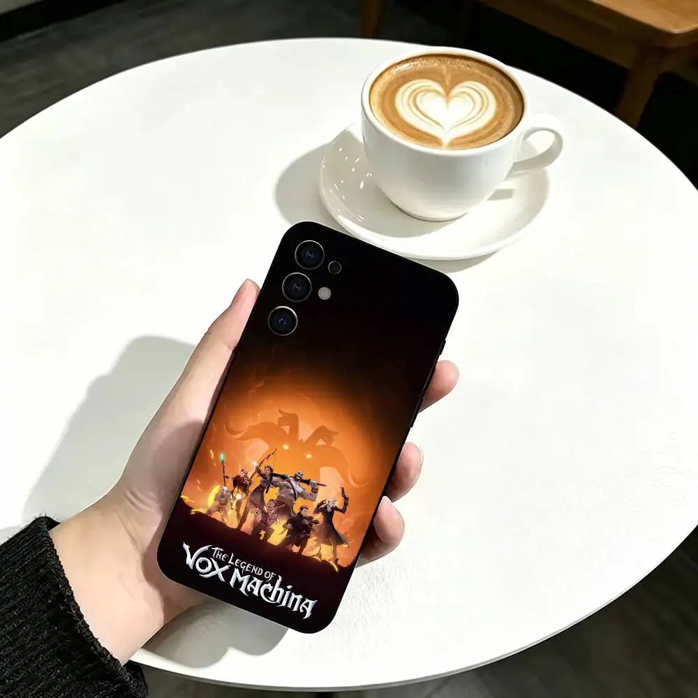 T-The Legend Of Vox M-Machina S4 Phone Case For Samsung S26,25,24,23,22,21,20,30,Ultra,Plus,Fe,Lite Black Shell view 2