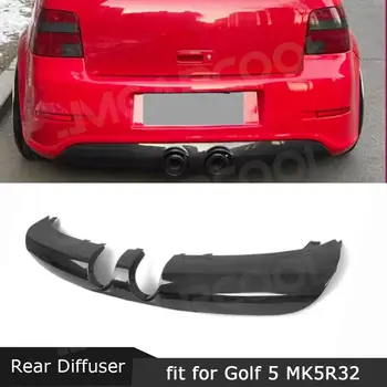 JMCARCOOL Uhlíkový spoiler na zadní lem nárazníku pro VW Golf 5 MK5 R32 2005-2009, ochranné sady na nárazník 6 nejlepší prodej Zadní difuzor pro VW Golf R32 - №1
