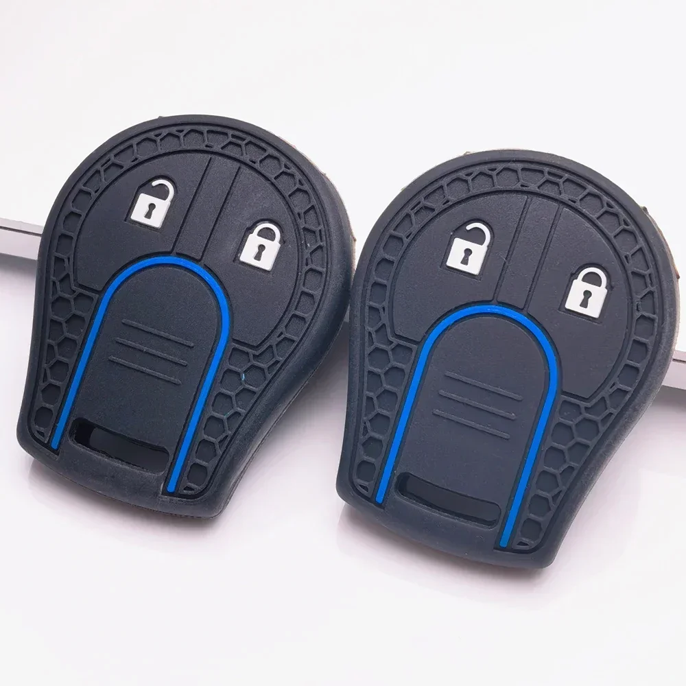 For Nissan Cabstar F24 Micra K12 Navara D40 Note E11 NV200 M20 Pathfinder R51 Qashqai J10 Key Cover Easy Install