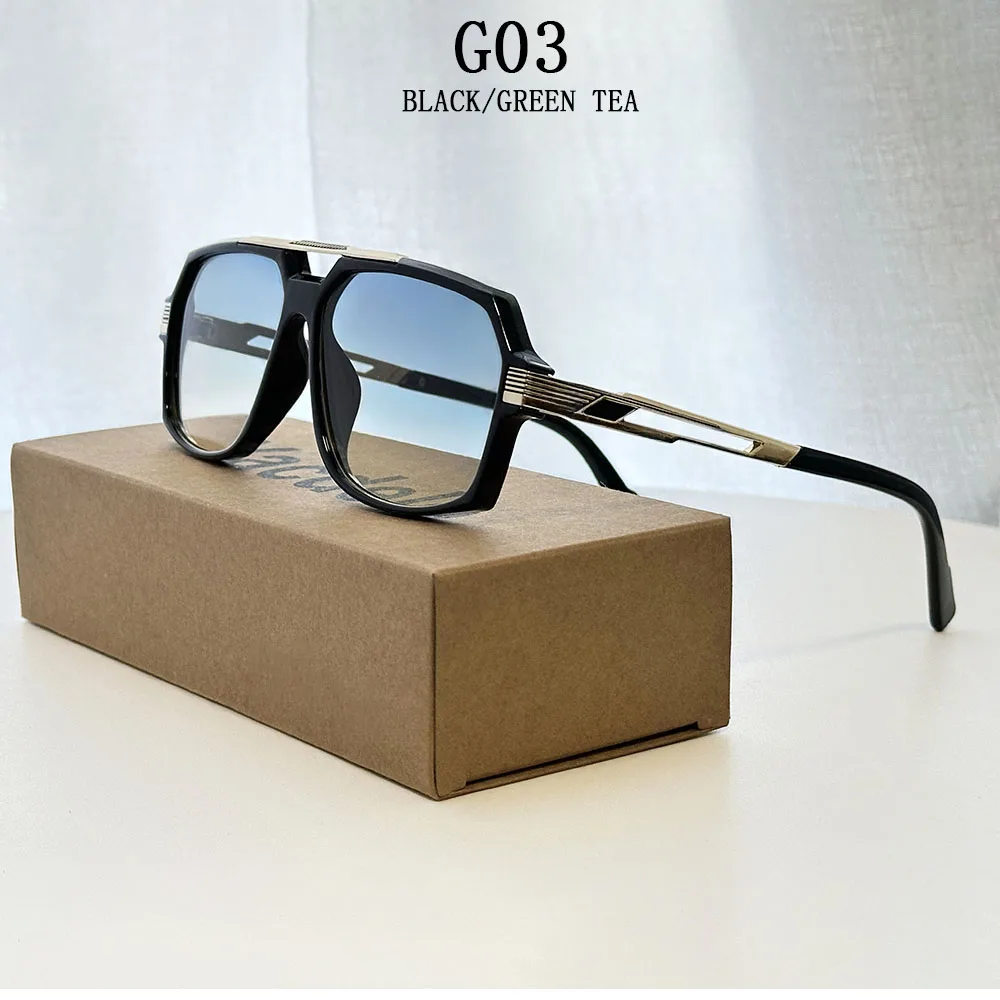 2026 Luxus Sonnenbrille Frauen Vintage Quadrat Sonnenbrille Männer Dropshipping Mode Gläser Gafas De Sol Hombre Lunette Soleil Femme – Detail 3