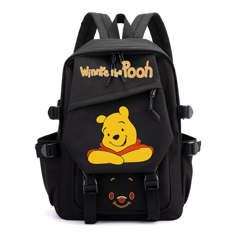 MINISO Winnie the puh plecak Anime Cosplay Unisex tornister szkolny kreskówkowy tornister torba na zewnątrz uroczy prezent