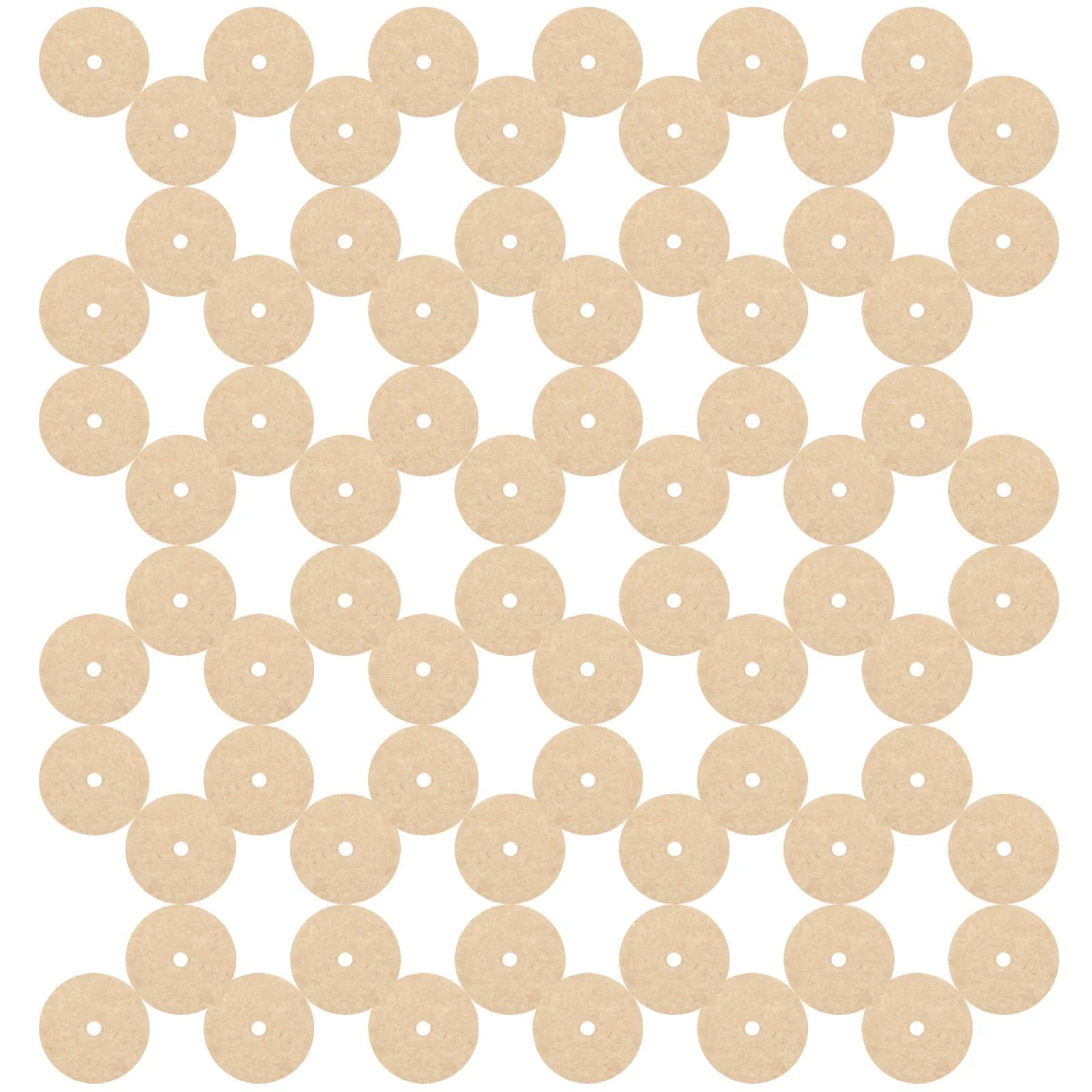 300Pcs Unbleached Coffee Filter Paper Discs for Percolator Vietnam Pot Camping Home Office Use 64Mm Round Disposable Filters