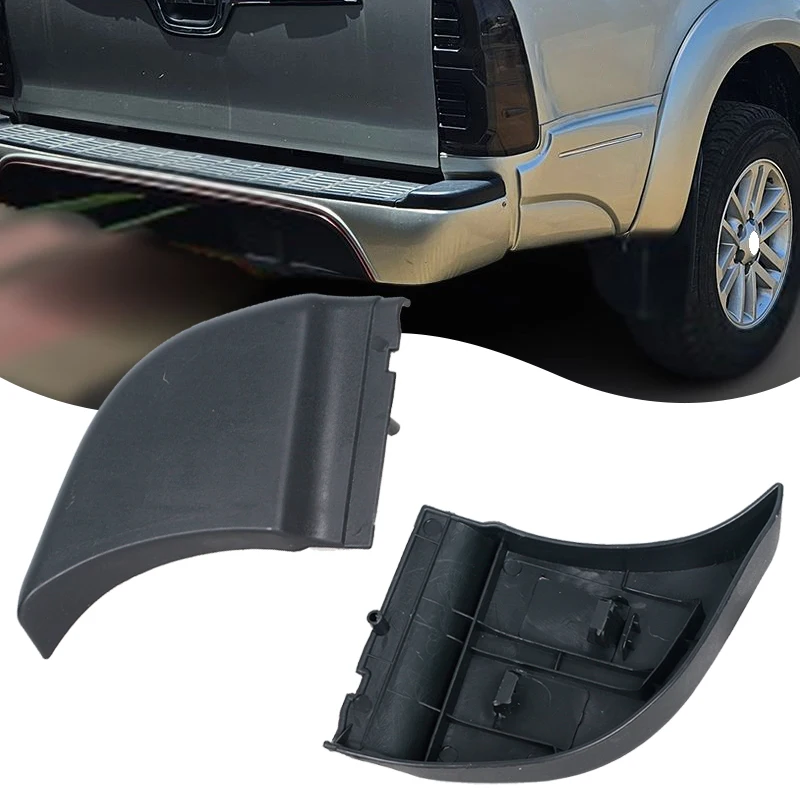 Para Toyota Hilux Vigo 2004 2005 2006 2007-2011, Cubierta de Esquina para Parachoques Trasero, Accesorios de Embellecimiento 52163-0K010 52164-0K010