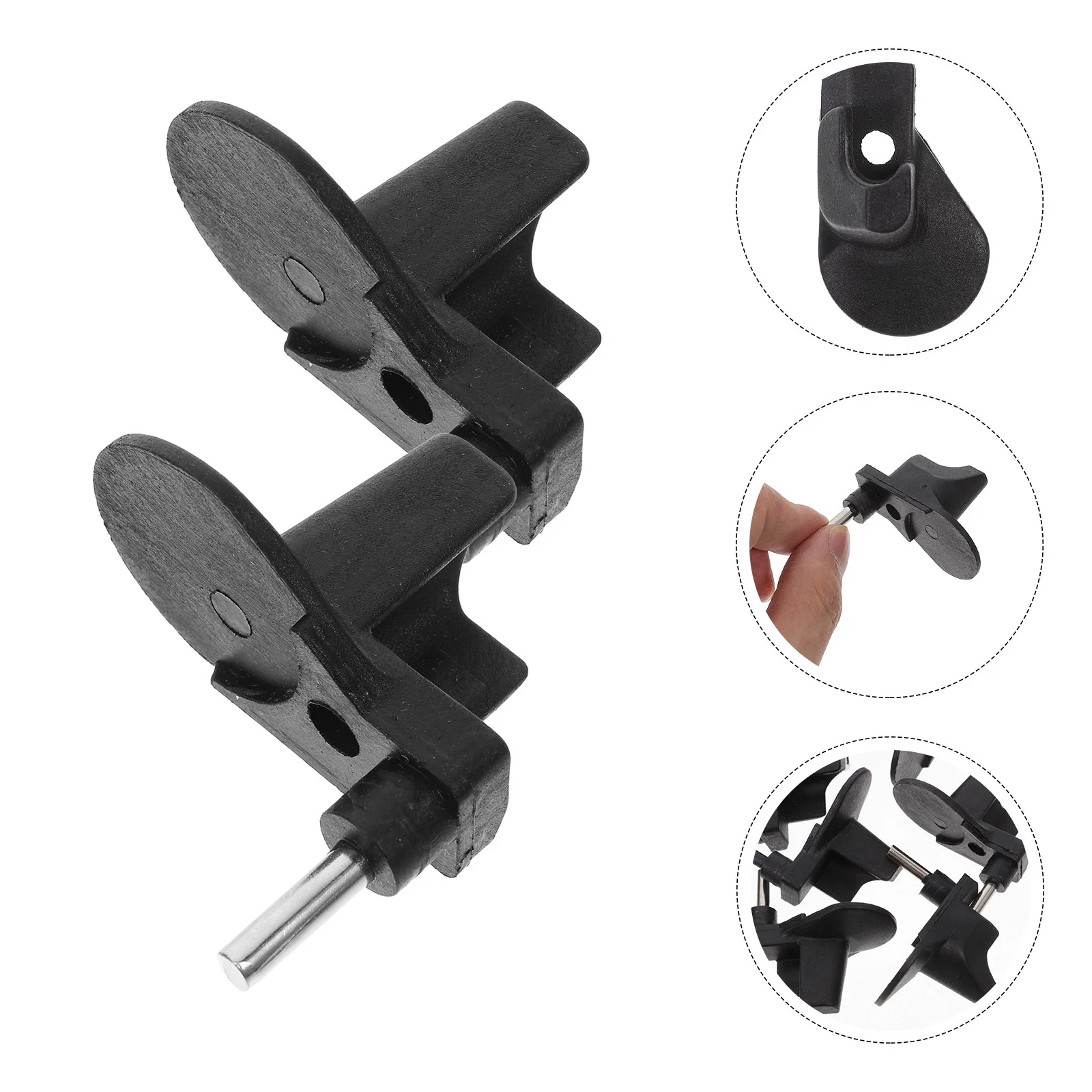 

10pcs Oil Saw Spring Chainsaw Chain Catcher Block Replacement For Stability Vibration Reduction Durable Chainsaw Part Power Tool
