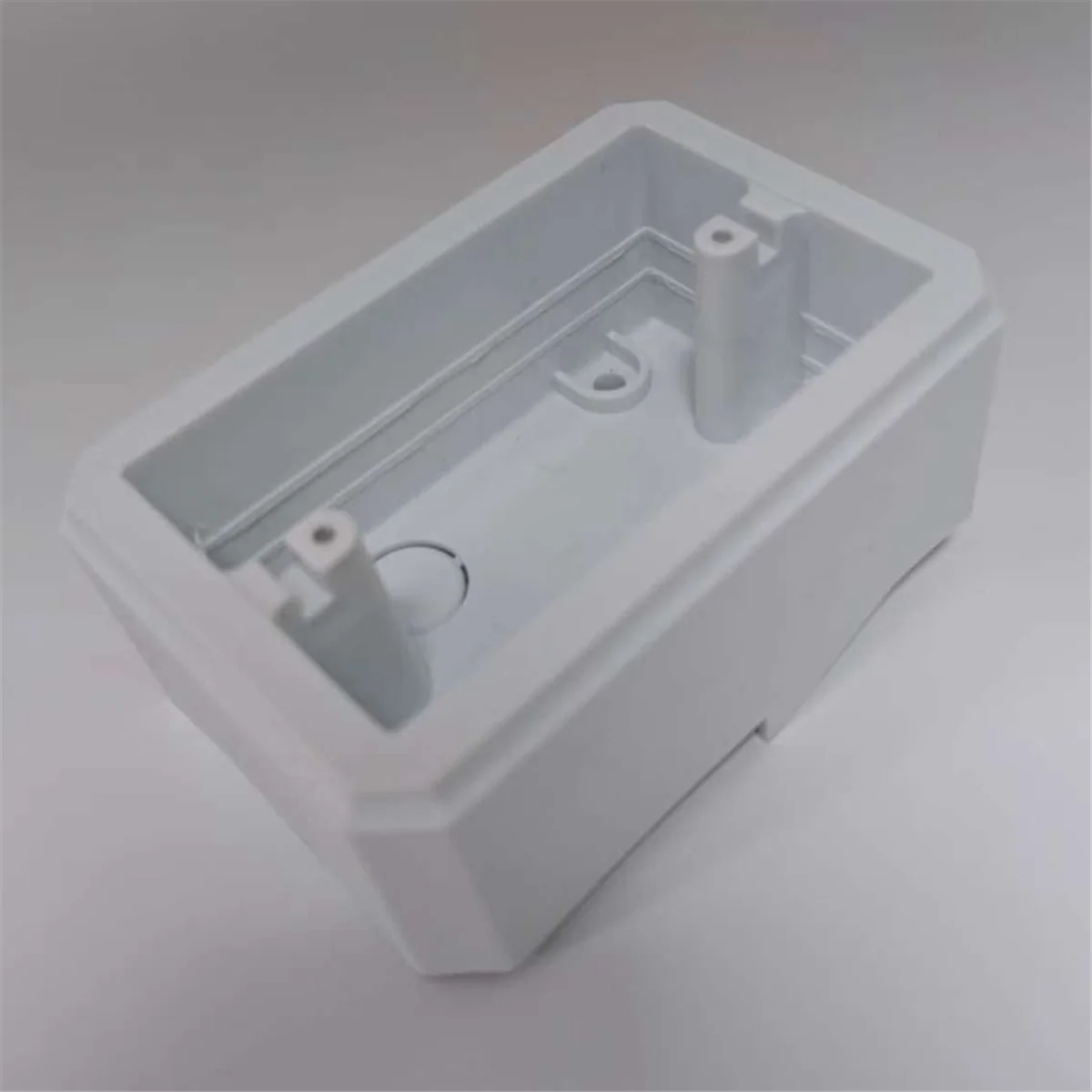 BAAQ FS8171 White Weatherproof Flanged Outlet Switch Box Compatible with for Dut-Ch Lap Siding
