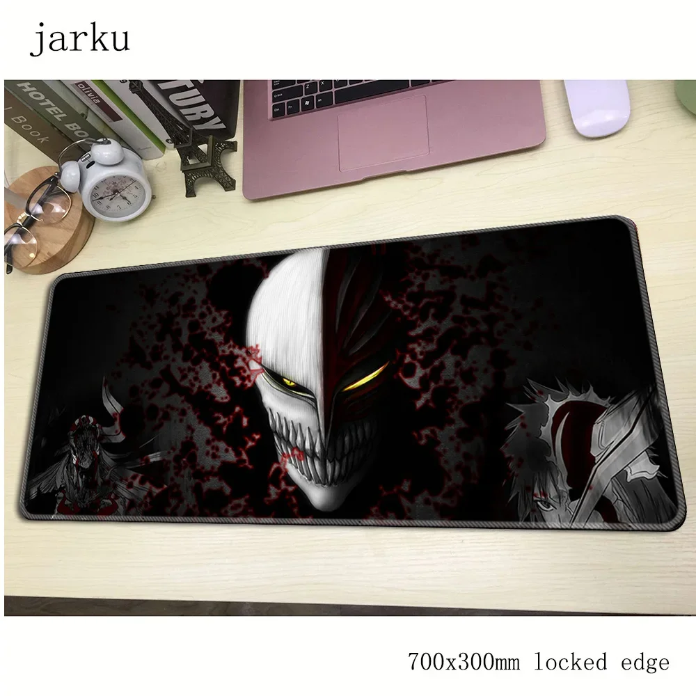 Коврик для мыши BLEACH геймерский 700x300 мм, коврик для мыши для ноутбука, большой игровой коврик для мыши, большой коврик для мыши Kurosaki ichigo, коврик для ПК, настольный коврик для мыши