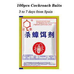 100Pcs 2% Cockroach Killer Baits Cockroach Killing Powder Repeller Trap Anti Pest Ants Spider Effective Pest Control Products