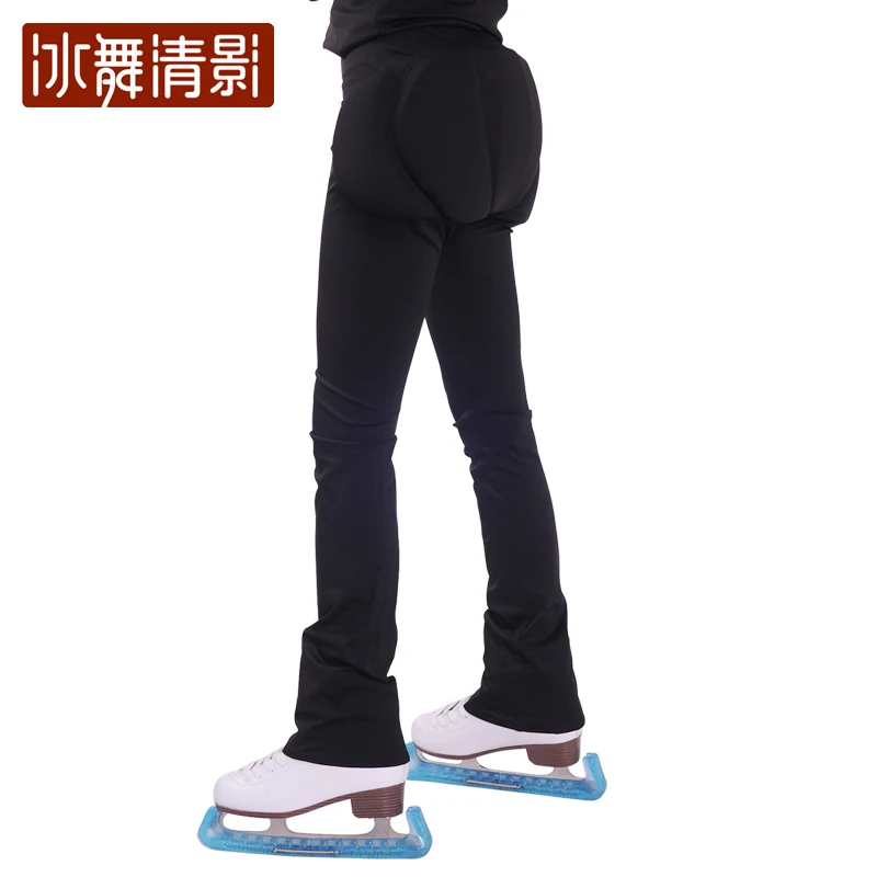Figure Skating Hip Protection Pants with Velvet Skating Pants Skating Set