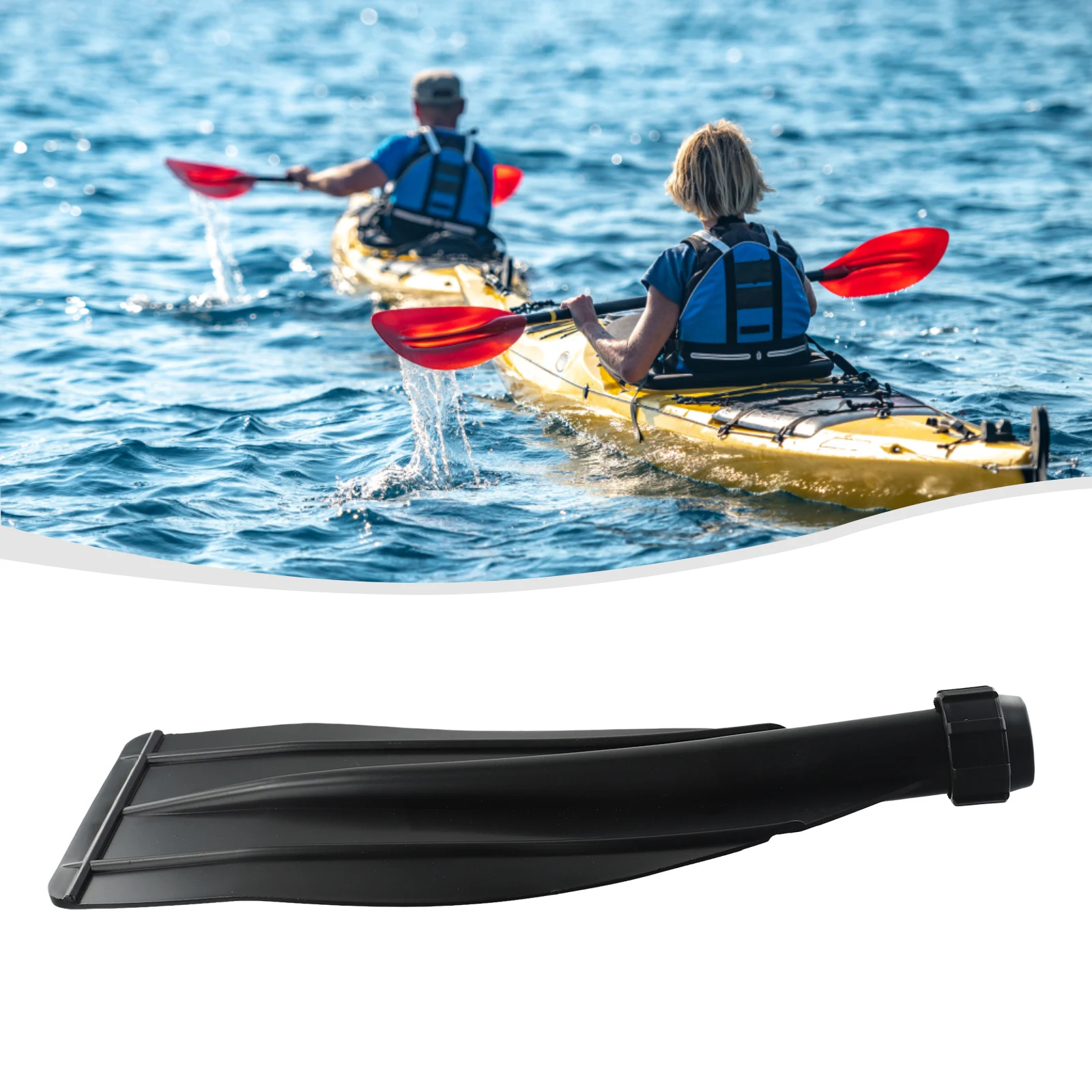 Part Paddle Toughness Useful Paddle Plastic Pnflatable Boat Professional Accessories Canoe For Kayak Functional
