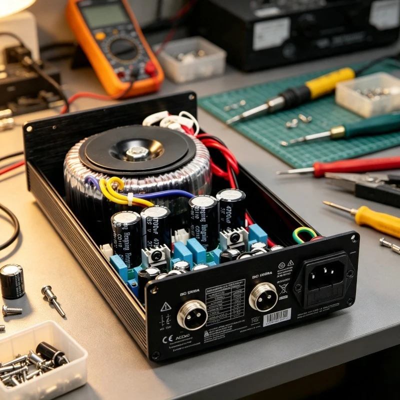 XD-80w-2 High Precision Low Noise Low Ripple HiFi Linear Power Supply 80W 5V/9V/12V/15V/19V for DAC Amp