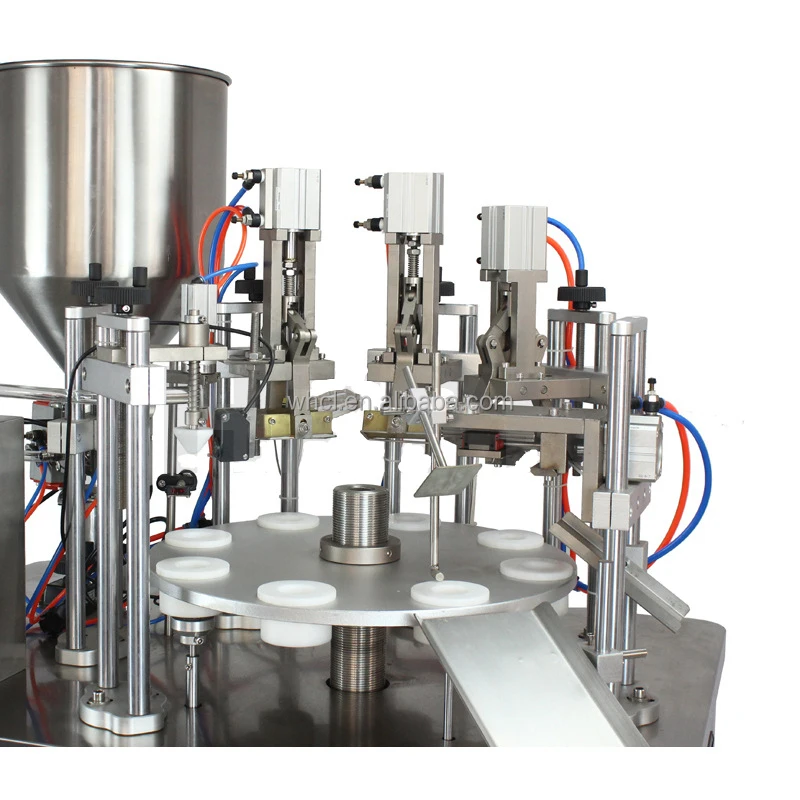 Ultrassônico semiautomático 50ml 150ml creme pomada pasta de dente enchimento alumínio tubo plástico macio máquina selagem enchimento