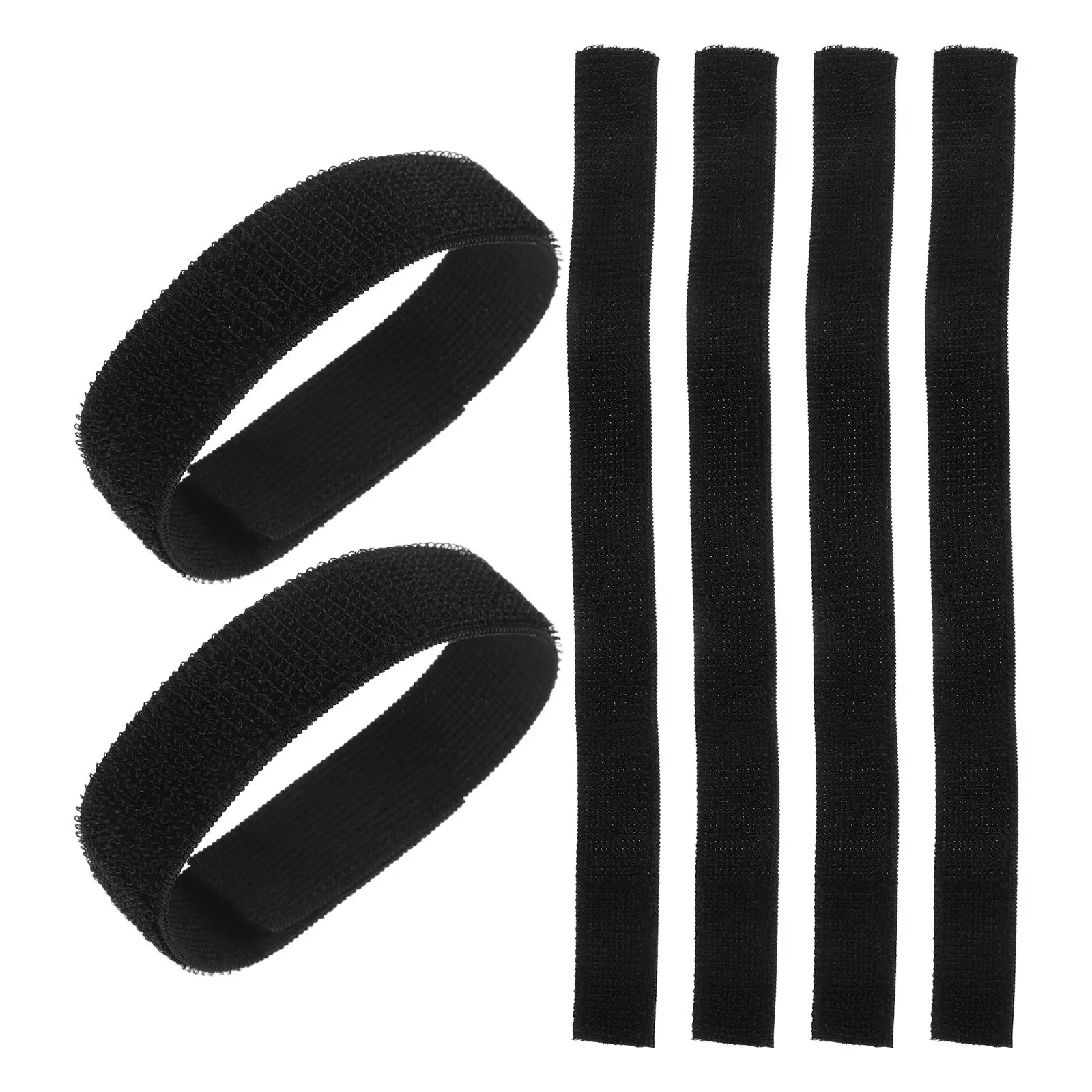 Motorcycle Pant Leg Straps 6 Pack Adjustable Elastic Boot Bands for Cycling Riding Secure Ankle Fit