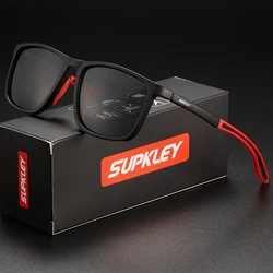 SUPKLEY Men's Sports Sunglasses Women's Comfortable and Lightweight Polarized Sunglasses UV400 Best Protective Glasses