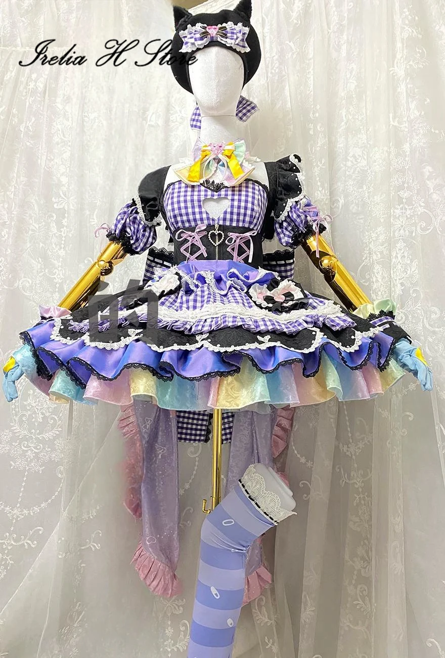 Irelia H Store  custom made/size Riamu Yumemi Cosplay Costume Gorgeous dress female image 3