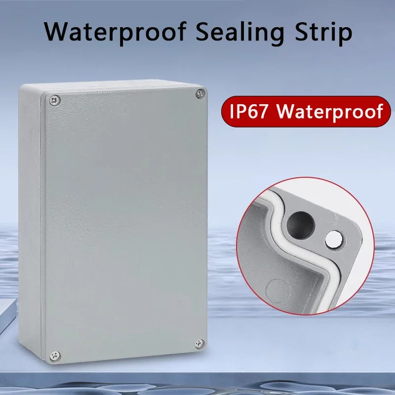IP67 Cast Aluminum Waterproof Junction Box Outdoor Electronic Project Explosion-proof Sealed Enclosure Case for Electronic