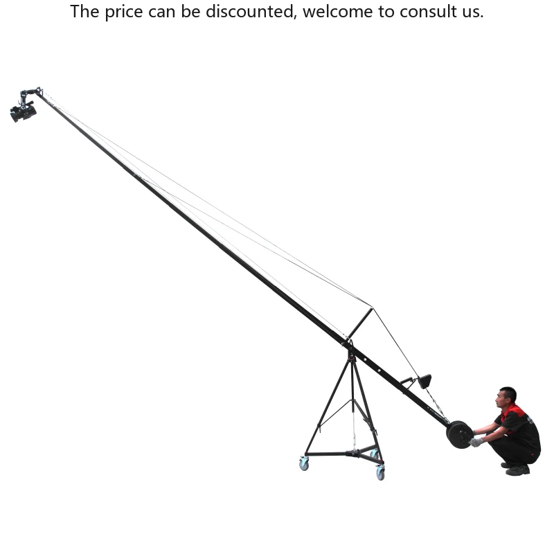Jianmei SFs-8M Factory Direct Sale Premium Multi-functional Camera Crane 360° Rotating Gimbal Rotation Controller Lens
