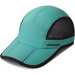 GADIEMKENSD Folding Running Man Hat Visors Summer Quick-Drying Mensport Portable Snapback Cap Outdoor Hiking Waterproof Hat