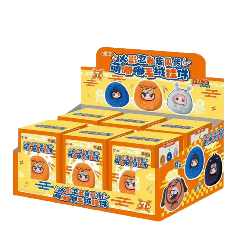 جديد حار ناروتو الشكل ناروتو صندوق أعمى سلسلة محشوة أفخم اليدوية زخرفة لعبة جمع هدية شيبودن حفلة المفاتيح #1