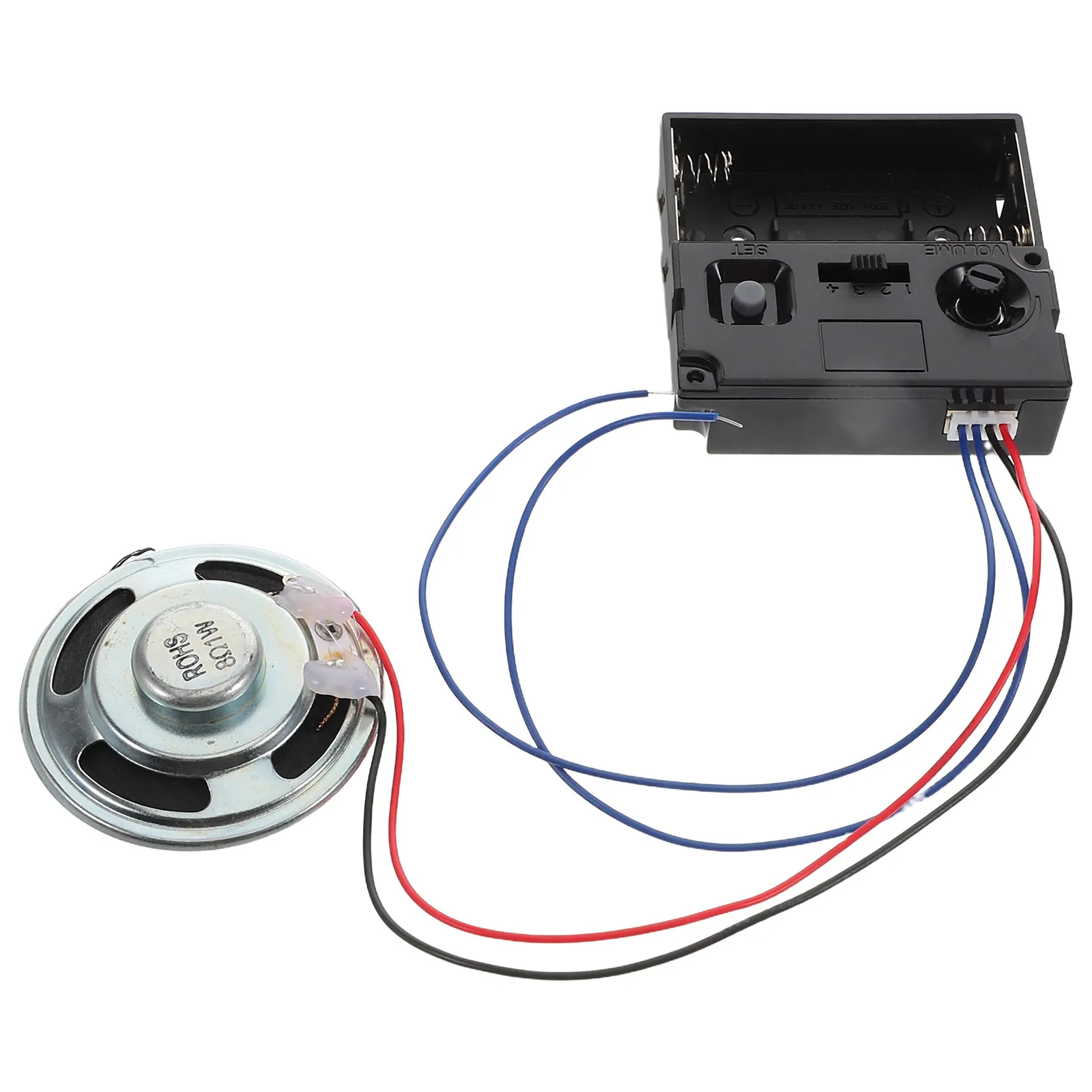 1Set Music Movement Quartz Pendulum Mechanism with 4-Select Chime Sounds Volume Control Easy Install DIY Clock Repair