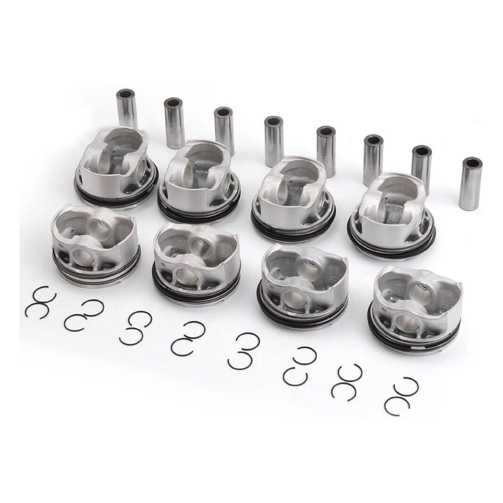8x Pistons Rings Set Φ89mm for BMW 550ix 750i X5 X6 F10 F15 F16 N63N N63TU 4.4 T 11257647339