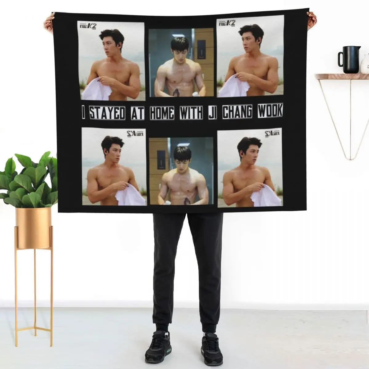

Ji Chang Wook [ISH] Series Throw Blanket Versatile Cozy Throw Blanket for All Occasions