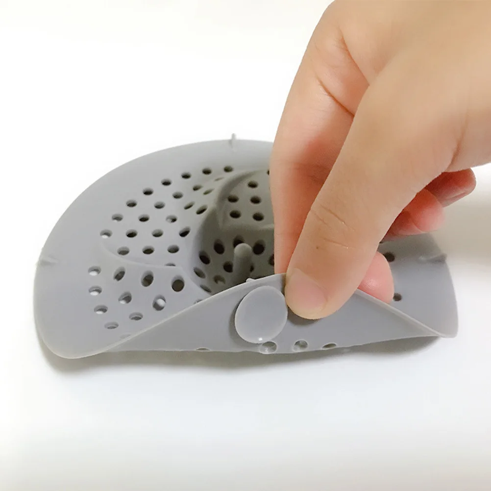 

2Pcs Silicone Sink Plug Leakproof Drain Strainer Stopper Kitchen Bathroom Sink Cover Bathtub Stopper for Bathroom