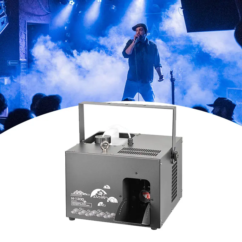 【Wholesale Price】 Stage Smoke Machine 1500W DMX Haze Machine DJ Wedding Film Crew Fogger With Forest Mist Effect Atomizing Liqui