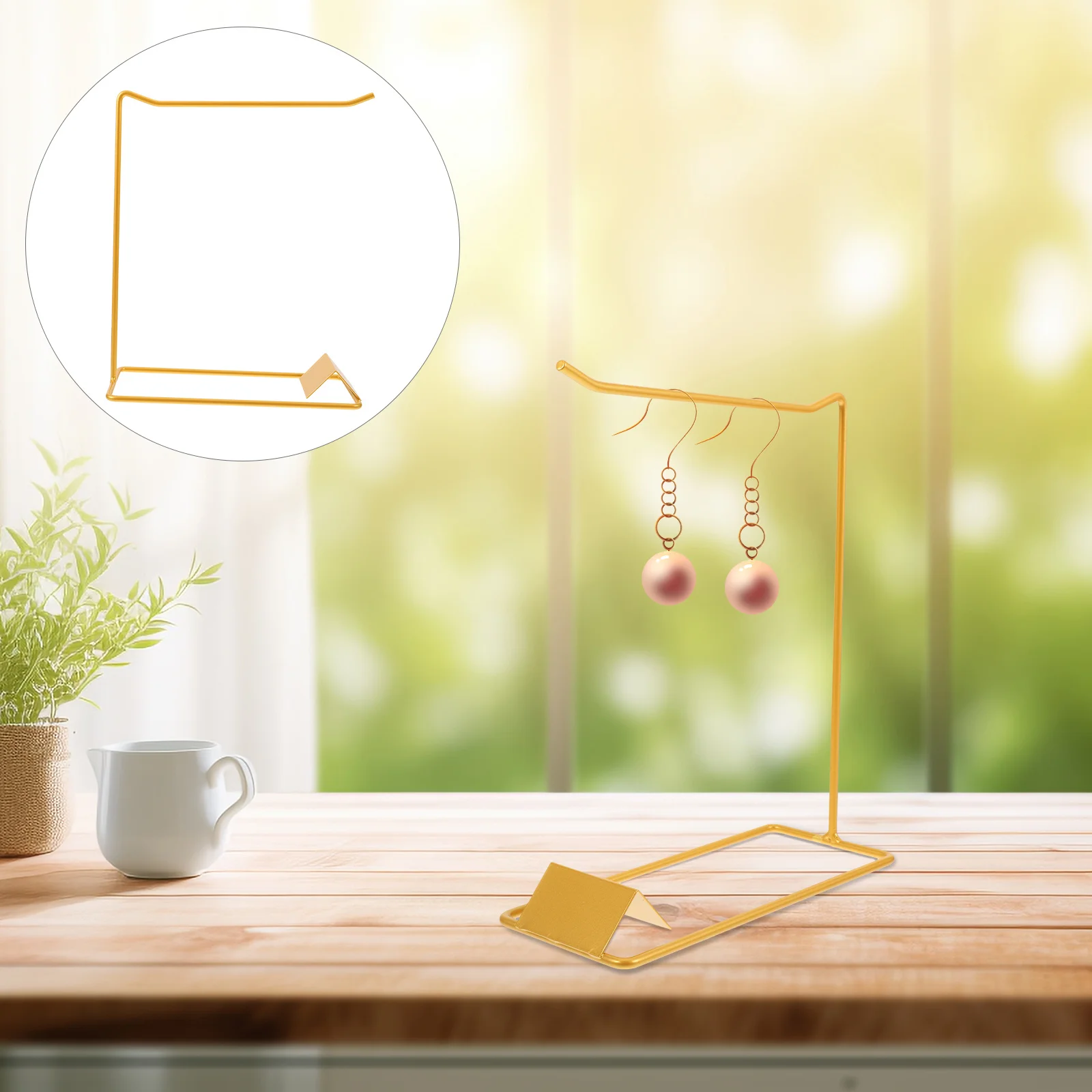 

Прочный держатель для ожерелья, органайзер для ювелирных изделий, легкие металлические серьги, ожерелья для хранения для женщин, домашний декор