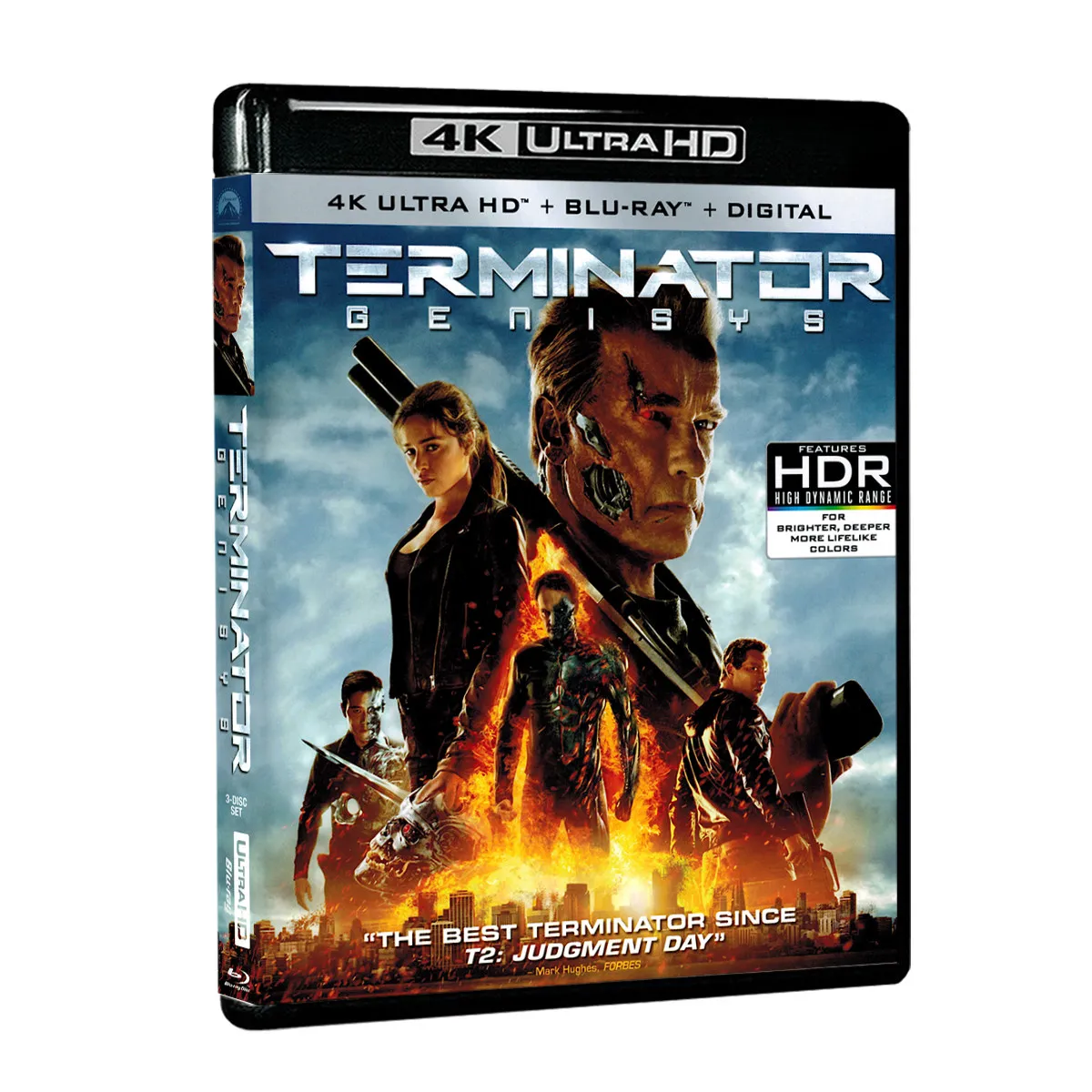 4K UHD Terminator Genisys (2015) Compatible con PS5 XSX Disco de película Blu-ray Dolby Vision Alta Definición